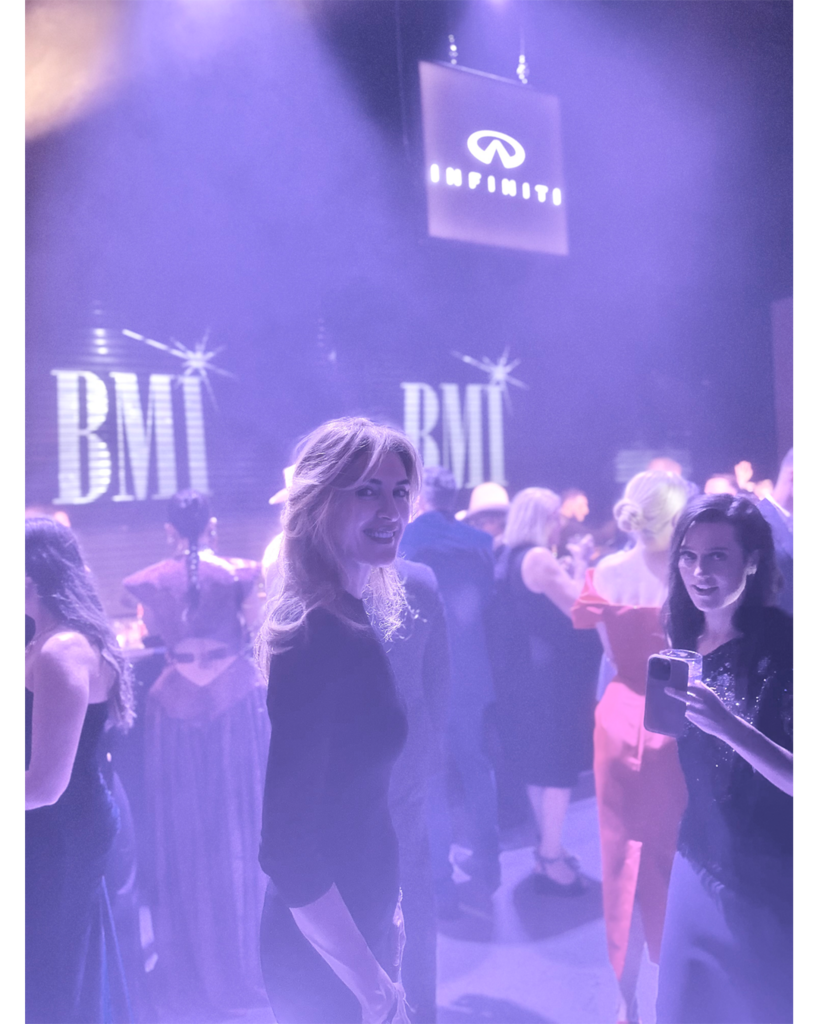 Singer songwriter Dunja World at BMI Awards